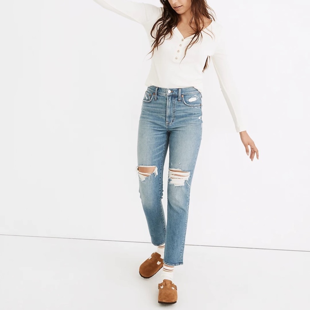 Madewell NWT The Perfect Vintage Jean in Denman Wash